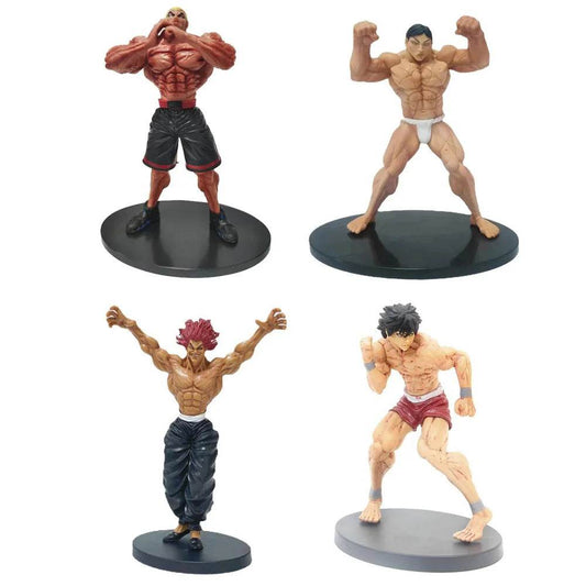 Premium Action Figure Collection of Baki the Grappler Characters for Anime Enthusiasts 22CM - ToylandEU