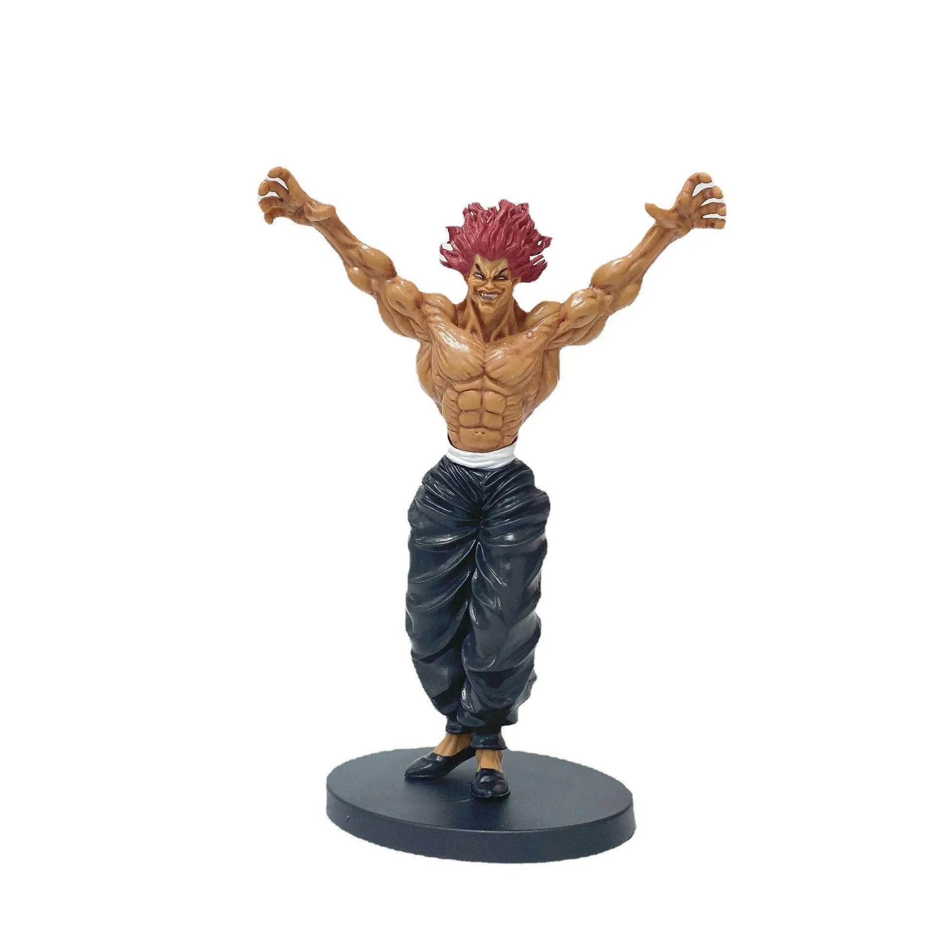 Premium Action Figure Collection of Baki the Grappler Characters for Anime Enthusiasts 22CM - ToylandEU