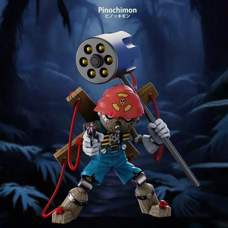 Premium Action Figure Digimon Pinochimon 7cm Statue Gift - ToylandEU