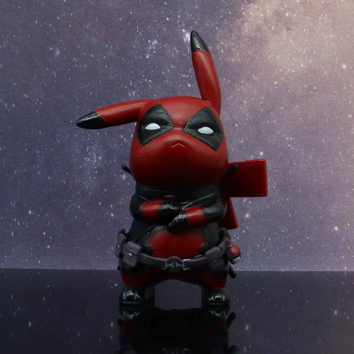 Premium Action Figure Pikachu Deadpool Q Version Desk Decor - ToylandEU