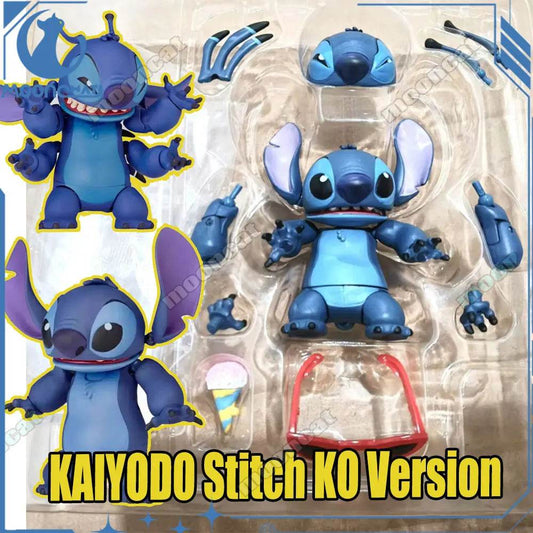 Premium Action Figure Revoltech Stitch Jointed Toy For Teens - ToylandEU