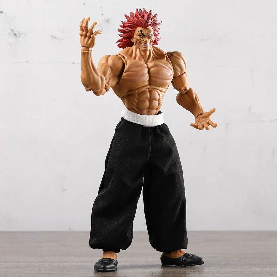 Premium Action Figure Toy Featuring Movable Joints for Yujiro Baki Hanma Collectors and Anime Fans - ToylandEU