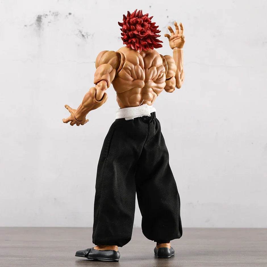 Premium Action Figure Toy Featuring Movable Joints for Yujiro Baki Hanma Collectors and Anime Fans - ToylandEU