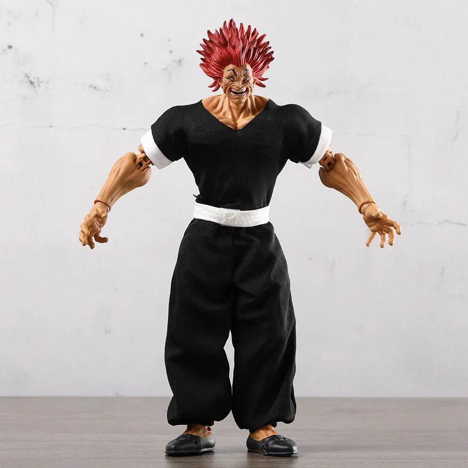 Premium Action Figure Toy Featuring Movable Joints for Yujiro Baki Hanma Collectors and Anime Fans - ToylandEU