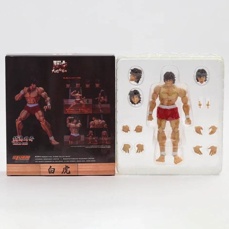 Premium Action Figure Toy Featuring Movable Joints for Yujiro Baki Hanma Collectors and Anime Fans - ToylandEU