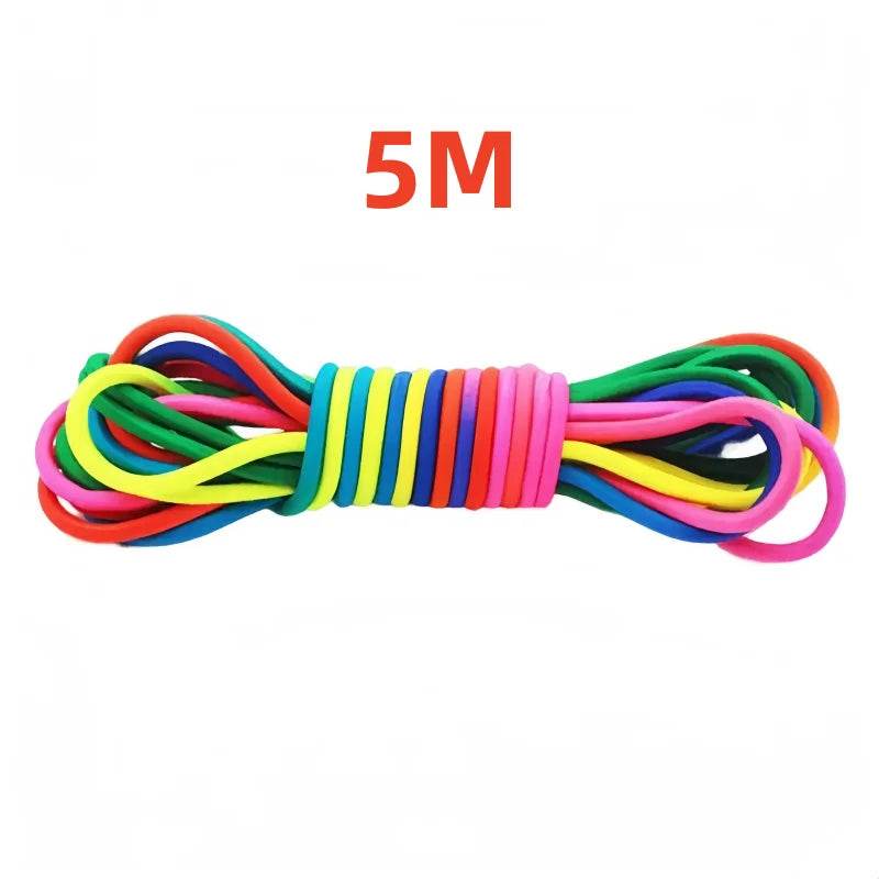 Premium Adjustable Jump Rope with Super Elastic Design for Fun Endurance Training for All Ages - ToylandEU