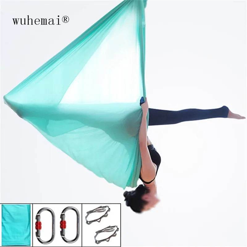 Premium Aerial Yoga Hammock 5m Full Set For Home Workout - ToylandEU