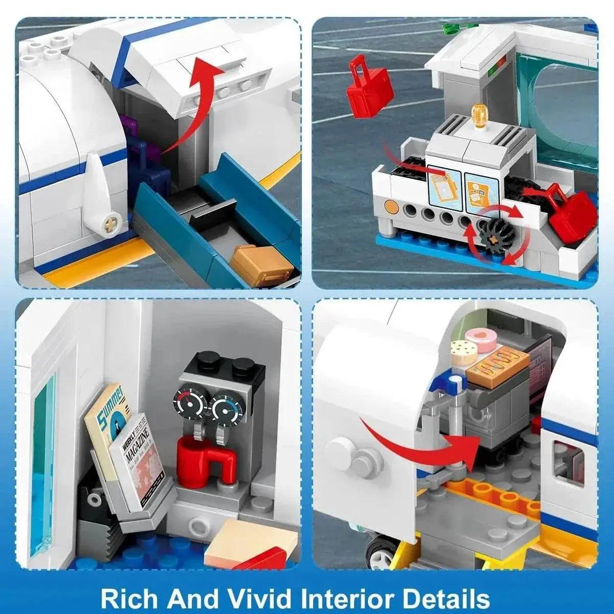  Premium Airplane Building Set LED Toyland EU -  ToylandEU™