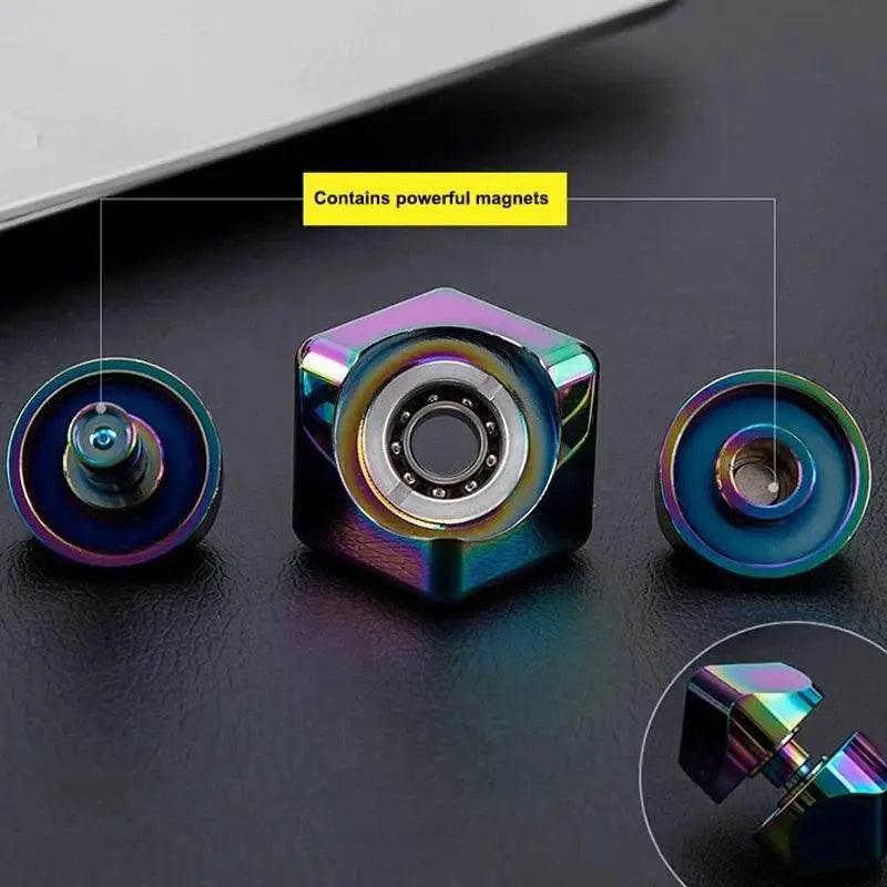  Premium Alloy Cube Spinner 2in1 Fidget Toy Toyland EU -  ToylandEU™
