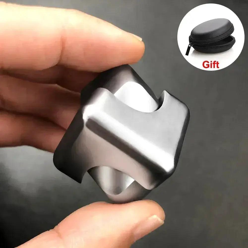  Premium Alloy Cube Spinner 2in1 Fidget Toy Toyland EU -  ToylandEU™