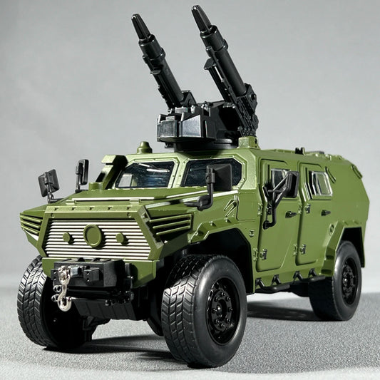 Premium Alloy Diecast Model Car Explosion Proof Armor With Pull Back Sound And Light For Young Kids - ToylandEU