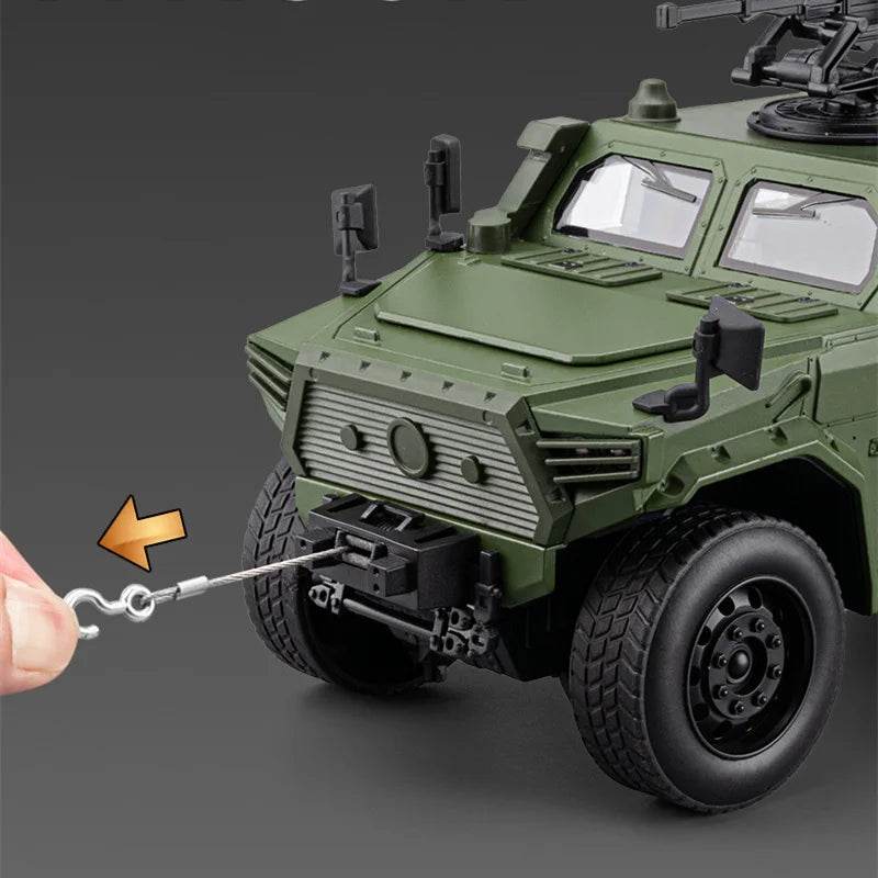 Premium Alloy Diecast Model Car Explosion Proof Armor With Pull Back Sound And Light For Young Kids - ToylandEU