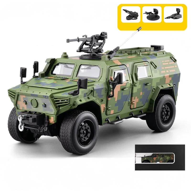Premium Alloy Diecast Model Car Explosion Proof Armor With Pull Back Sound And Light For Young Kids - ToylandEU