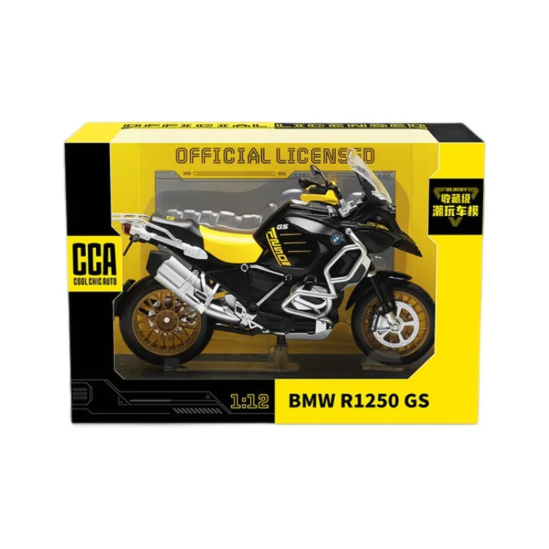 Premium Alloy Diecast Motorcycle Model 1 12 Scale BMW R1250 GS Display Ornament For Collectors And Enthusiasts - ToylandEU