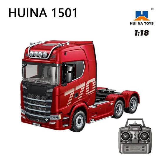 Premium Alloy RC Truck 1/18 Light and Sound for Hobbyists - ToylandEU