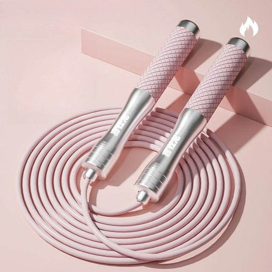 Premium Aluminum Alloy Jump Rope with Non-Slip Grip for Unisex Fitness Training and Weight Loss - ToylandEU