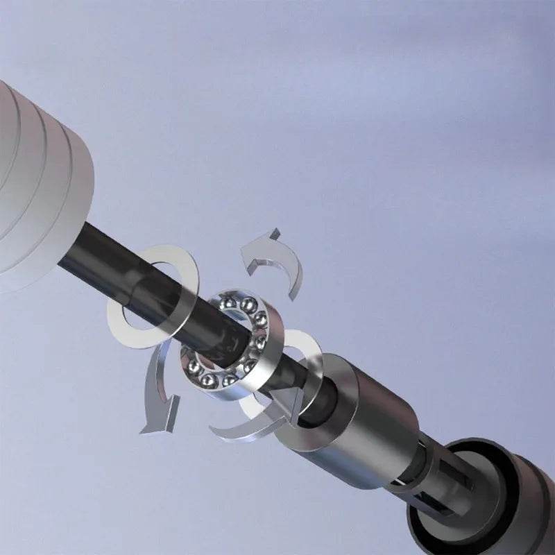 Premium Aluminum Alloy Jump Rope with Non-Slip Grip for Unisex Fitness Training and Weight Loss - ToylandEU