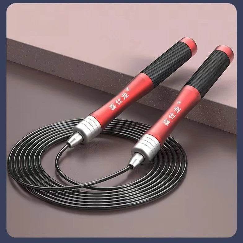 Premium Aluminum Alloy Jump Rope with Non-Slip Grip for Unisex Fitness Training and Weight Loss - ToylandEU