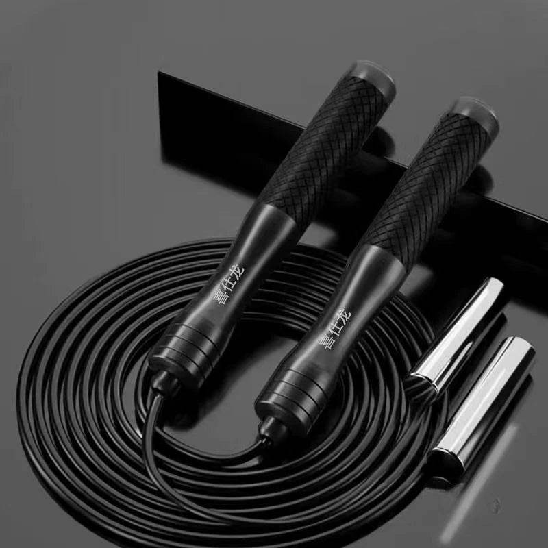 Premium Aluminum Alloy Jump Rope with Non-Slip Grip for Unisex Fitness Training and Weight Loss - ToylandEU