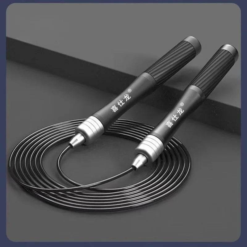 Premium Aluminum Alloy Jump Rope with Non-Slip Grip for Unisex Fitness Training and Weight Loss - ToylandEU