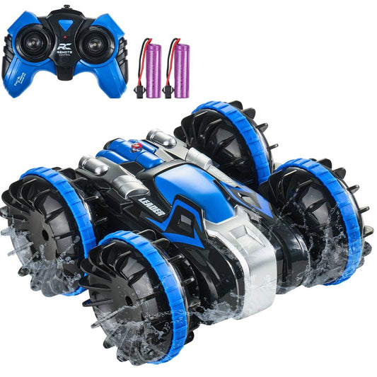 Premium Amphibious RC Car 360 Degree Rotating Stunt Kids - ToylandEU