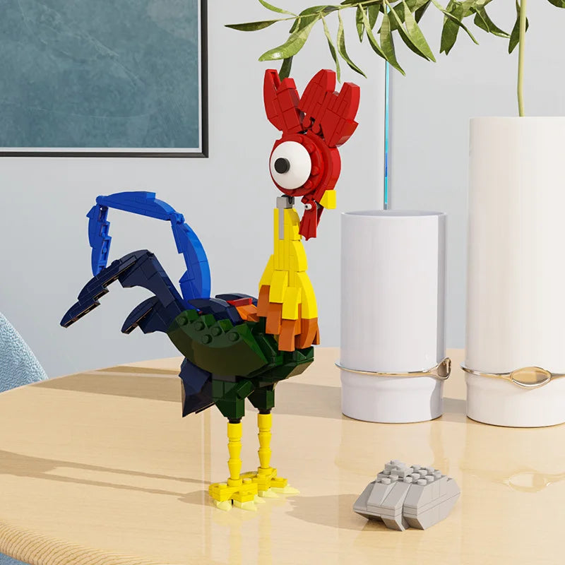 Premium Animal Blocks Building Kit With Moanaed Models For Kids Birthday Gifts And Collectible Animal Ornaments - ToylandEU