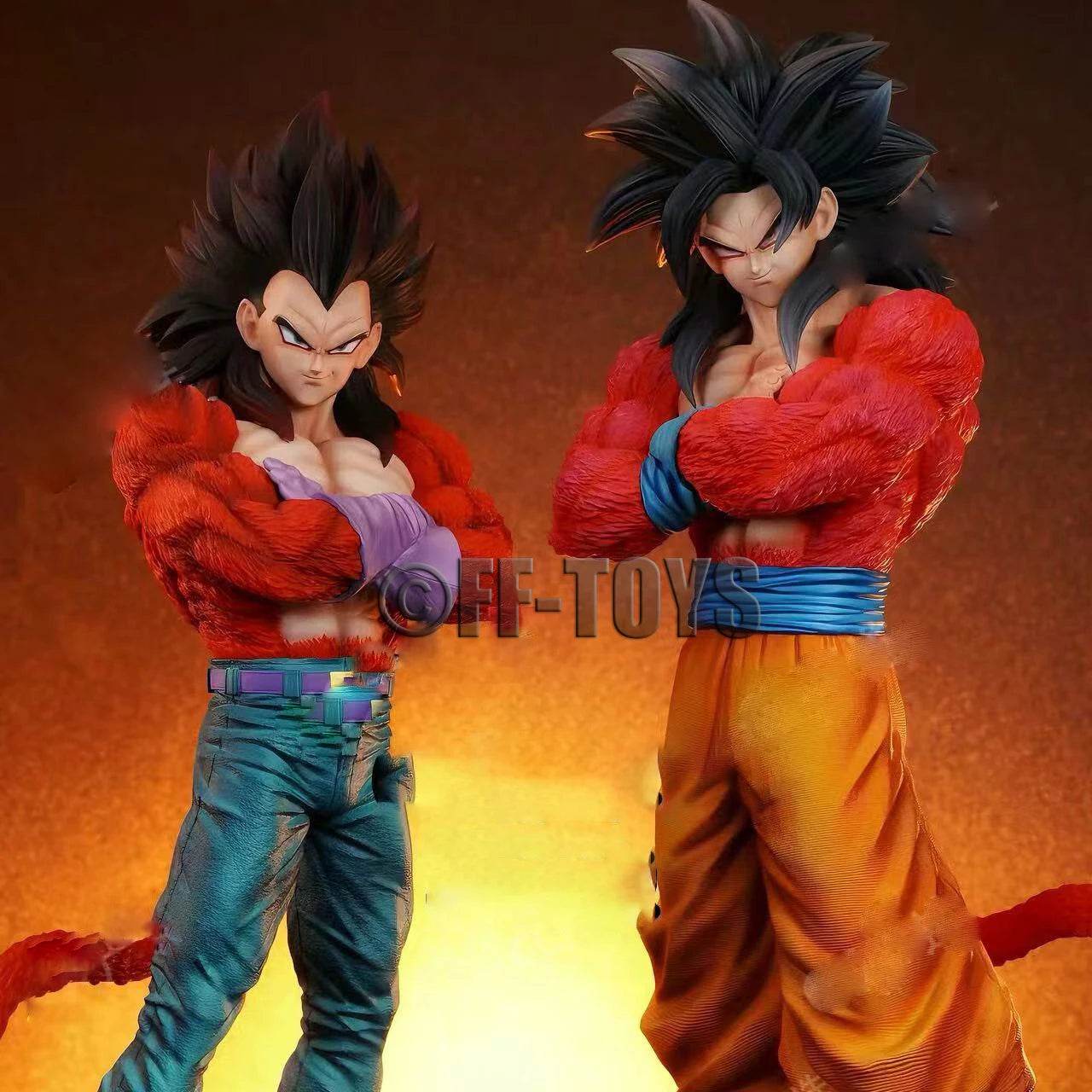 Premium Anime Action Figure Super Saiyan 4 Vegeta Collectors - ToylandEU