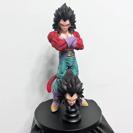 Premium Anime Action Figure Super Saiyan 4 Vegeta Collectors - ToylandEU