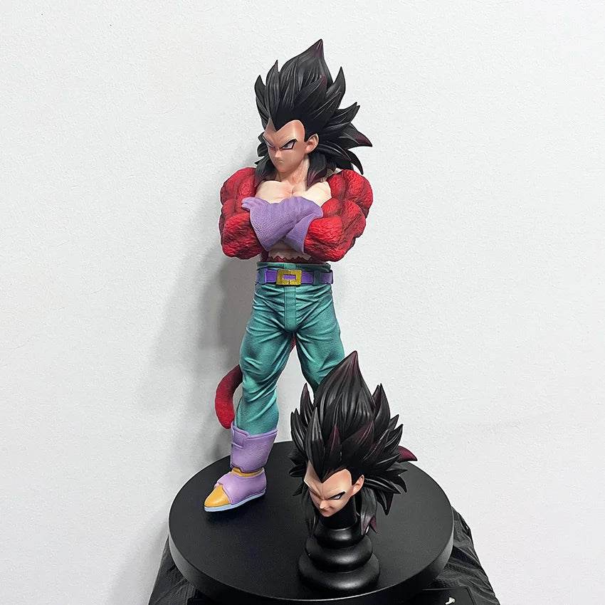 Premium Anime Action Figure Super Saiyan 4 Vegeta Collectors - ToylandEU