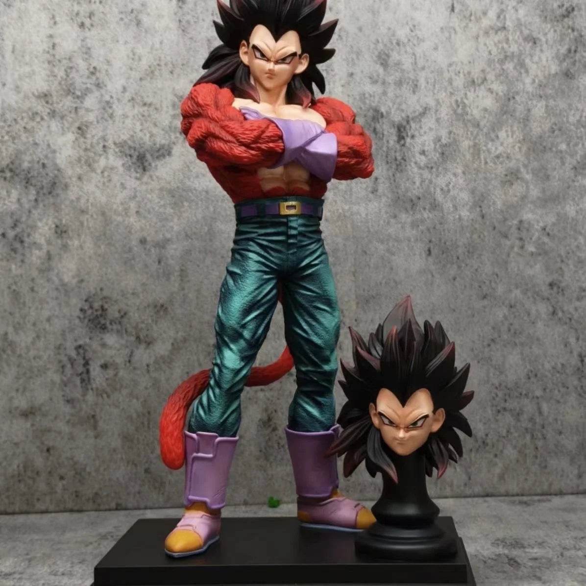 Premium Anime Action Figure Super Saiyan 4 Vegeta Collectors - ToylandEU