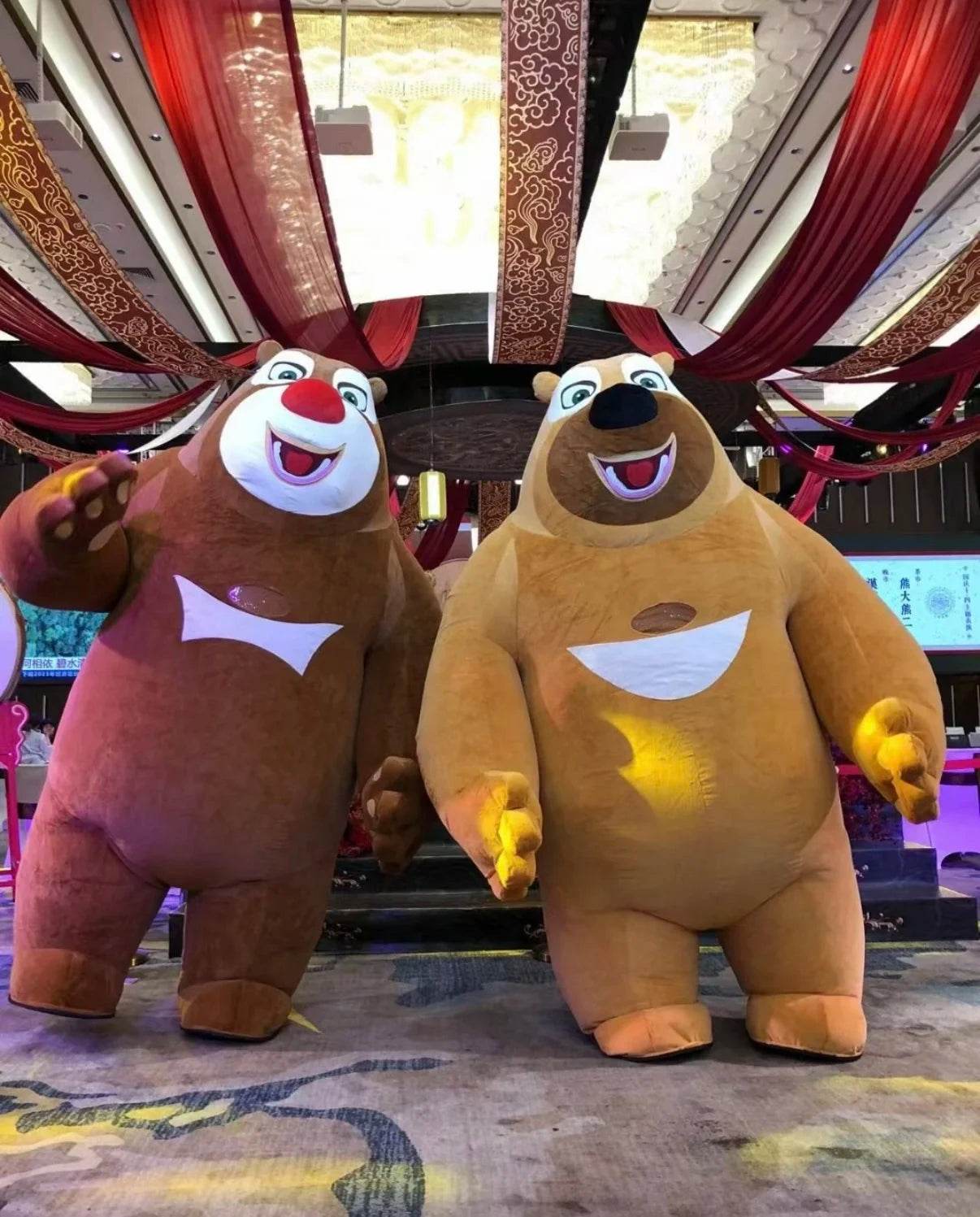 Premium Anime Bear Costume Inflatable Design For Adults - ToylandEU