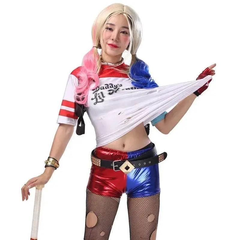  Premium Anime Costume Set Quinn Wig 2Pc Toyland EU -  ToylandEU™