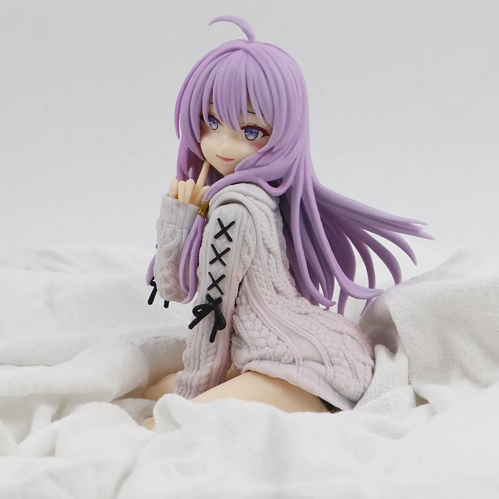 Premium Anime Figure 13cm Elaina Sweater Doll Desk Decor - ToylandEU