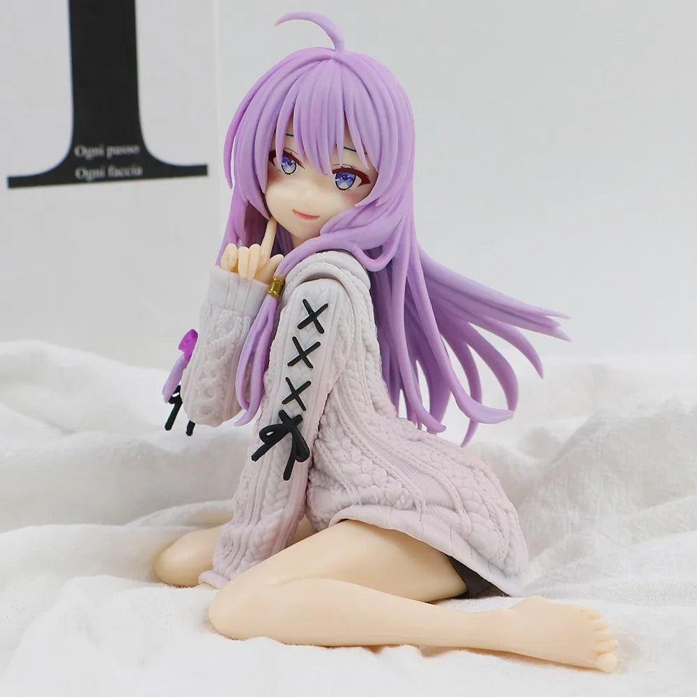 Premium Anime Figure 13cm Elaina Sweater Doll Desk Decor - ToylandEU