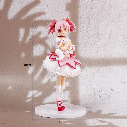 Premium Anime Figure 18cm Kaname Madoka PVC Decor Gift - ToylandEU
