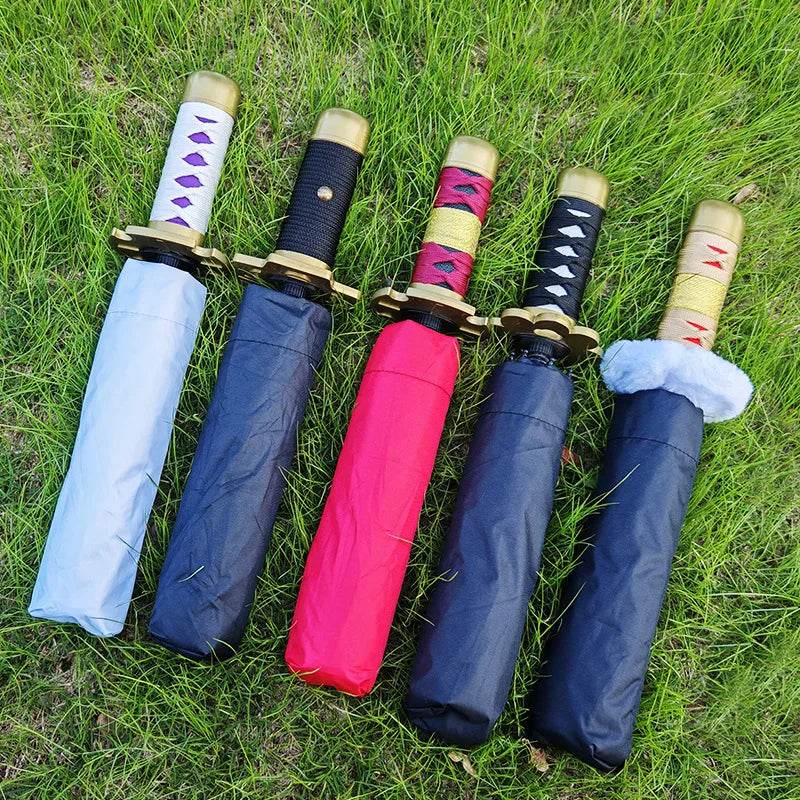 Premium Anime Katana Umbrella UV Block Design for Adults Inspired by Roronoa Zoro - ToylandEU