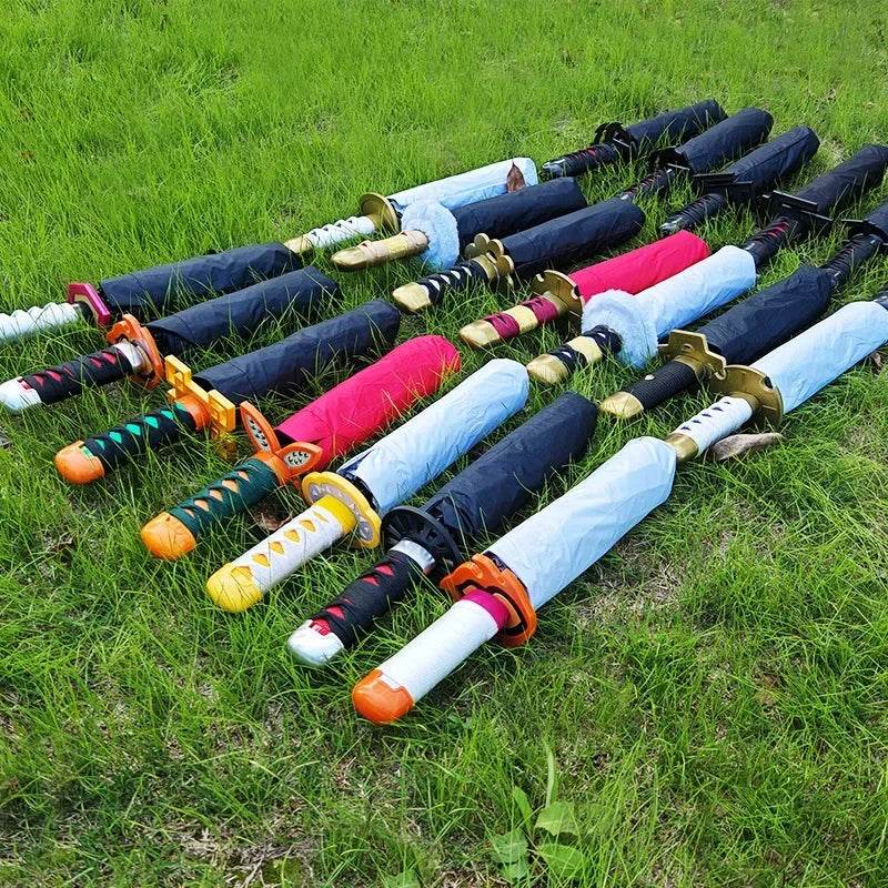 Premium Anime Katana Umbrella UV Block Design for Adults Inspired by Roronoa Zoro - ToylandEU