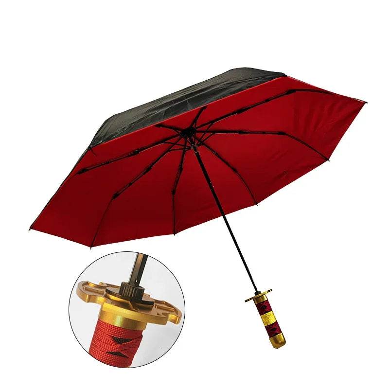 Premium Anime Katana Umbrella UV Block Design for Adults Inspired by Roronoa Zoro - ToylandEU