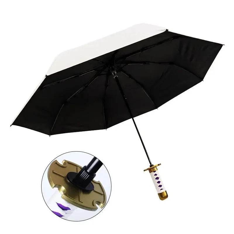 Premium Anime Katana Umbrella UV Block Design for Adults Inspired by Roronoa Zoro - ToylandEU