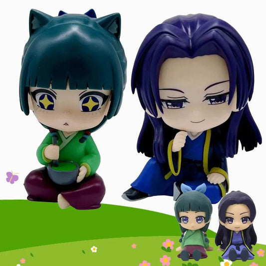 Premium Anime Mini Figure Maomao Jinshi Kawaii Desk Decor - ToylandEU