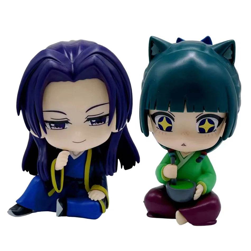 Premium Anime Mini Figure Maomao Jinshi Kawaii Desk Decor - ToylandEU