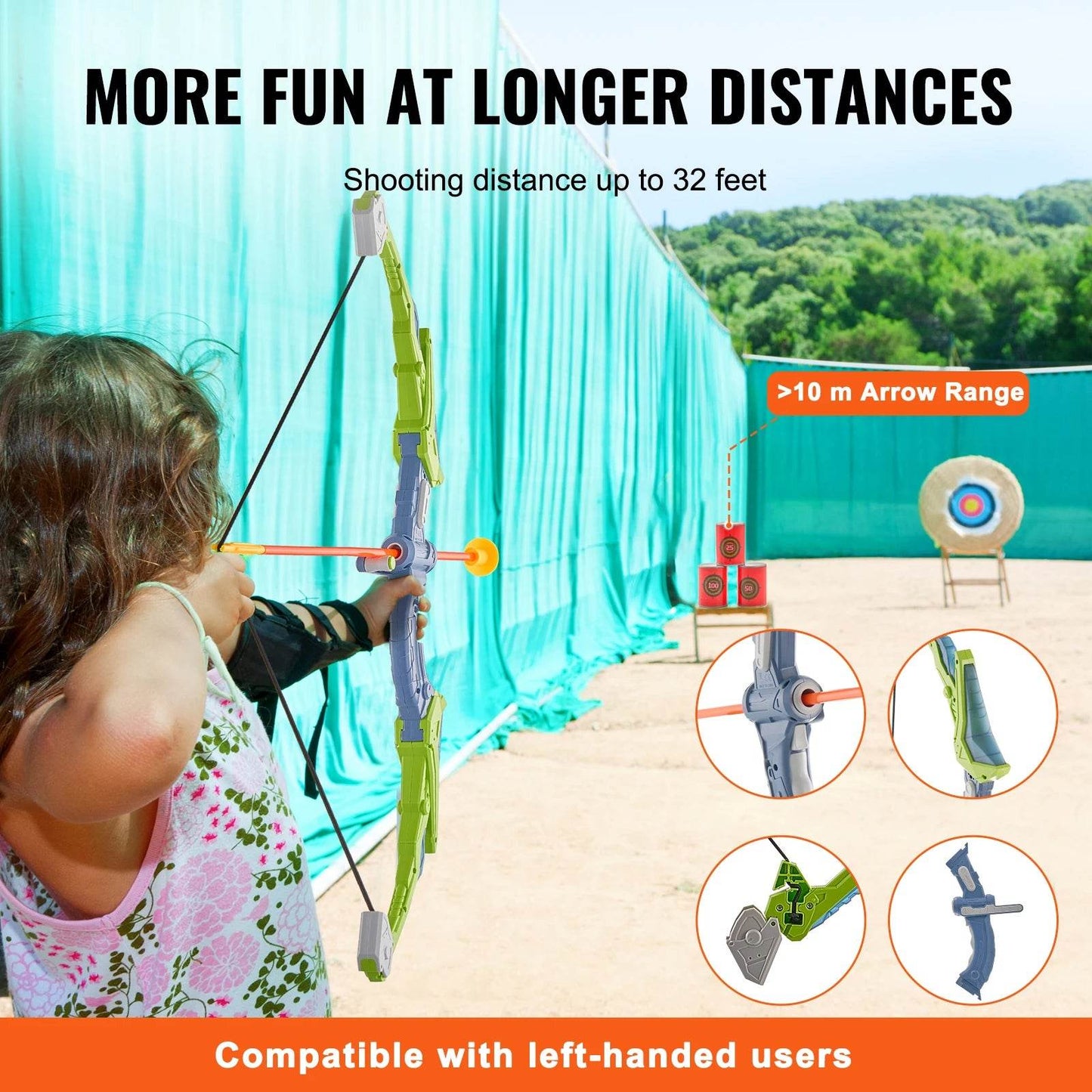 Premium Archery Bow Kit Bundle Bright LED Lights For Kids - ToylandEU