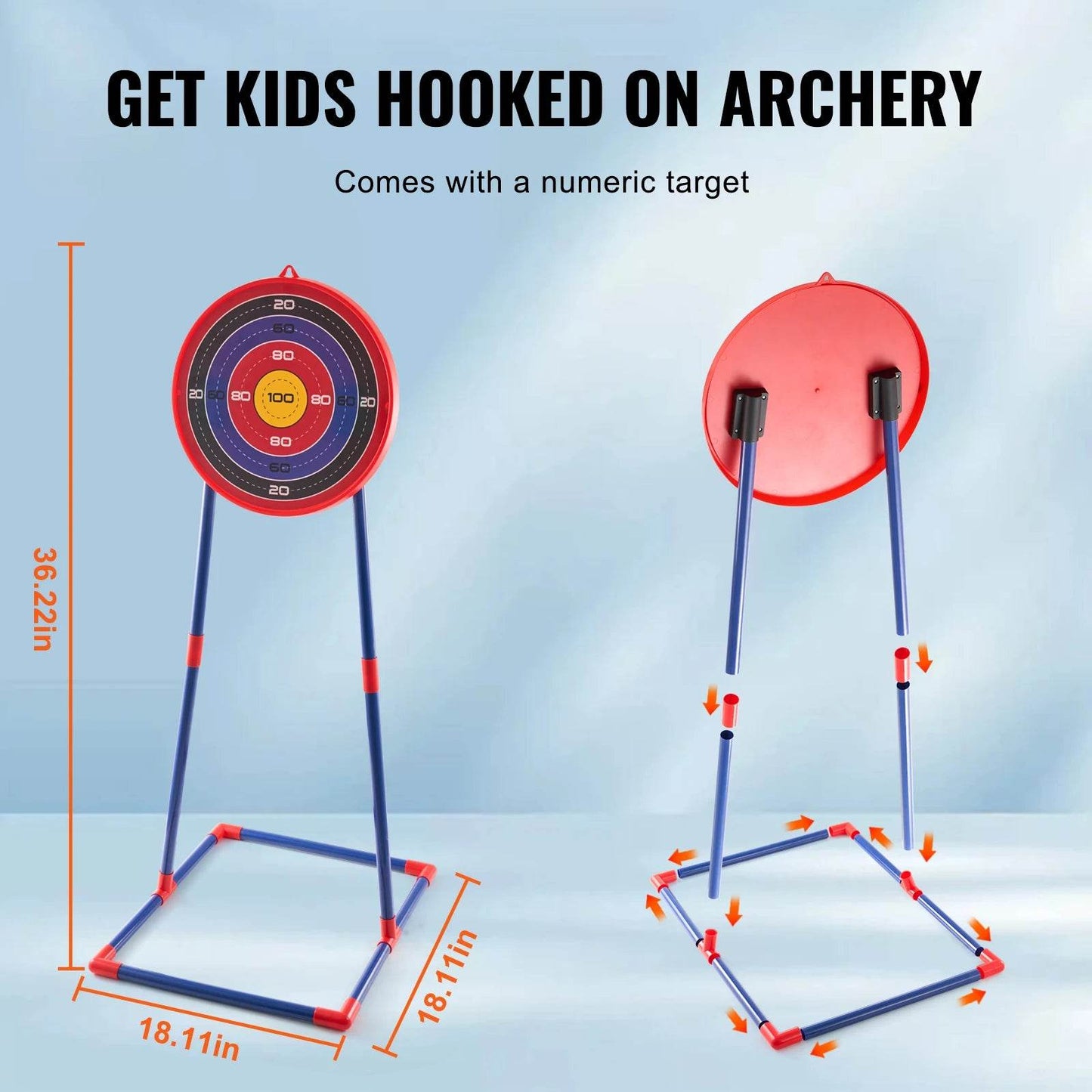 Premium Archery Bow Kit Bundle Bright LED Lights For Kids - ToylandEU