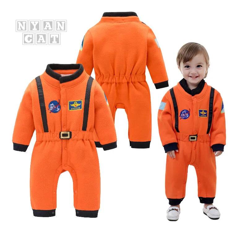 Premium Astronaut Costume Space Suit Rompers For Babies - ToylandEU