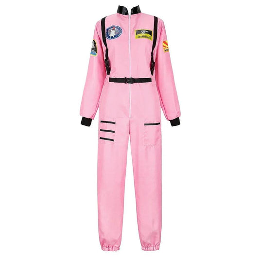 Premium Astronaut Jumpsuit Space Cosplay Deluxe For Women - ToylandEU