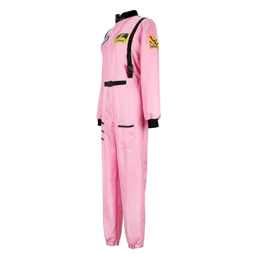 Premium Astronaut Jumpsuit Space Cosplay Deluxe For Women - ToylandEU
