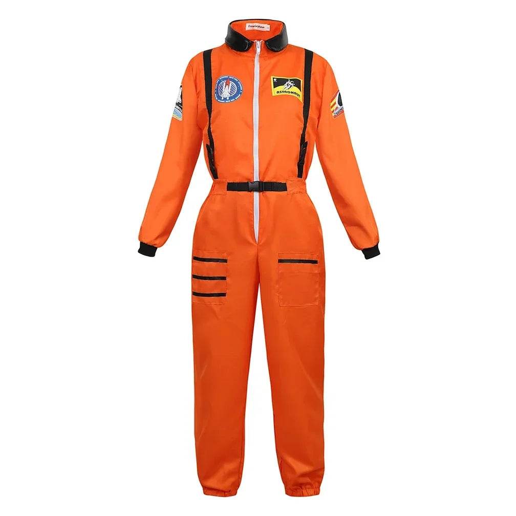 Premium Astronaut Jumpsuit Space Cosplay Deluxe For Women - ToylandEU