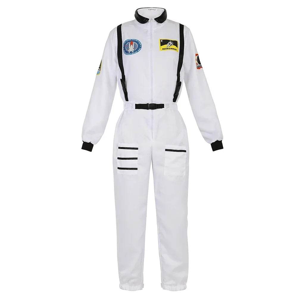 Premium Astronaut Jumpsuit Space Cosplay Deluxe For Women - ToylandEU