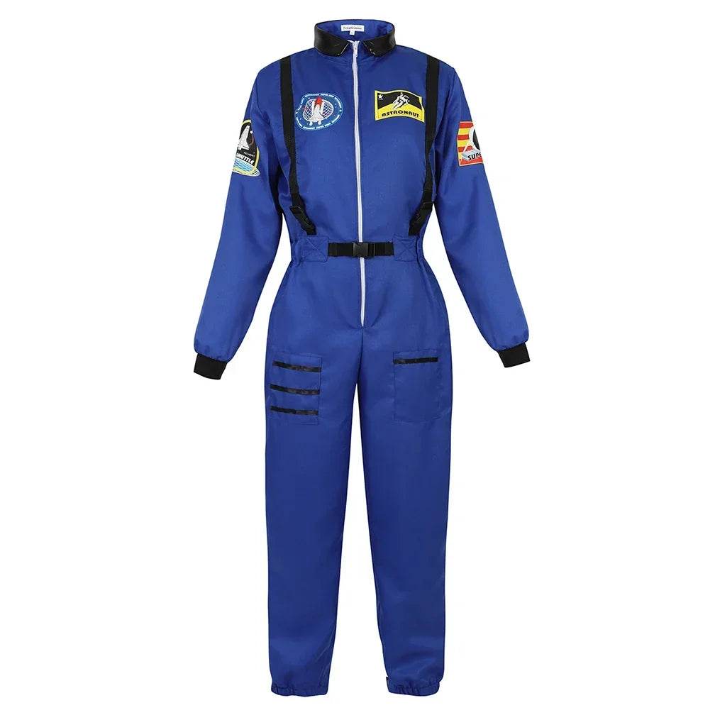 Premium Astronaut Jumpsuit Space Cosplay Deluxe For Women - ToylandEU