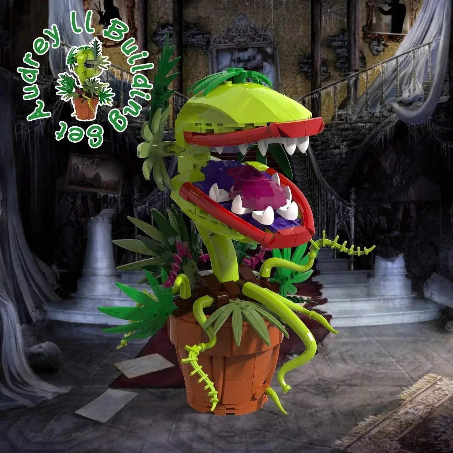  Premium Audrey II Piranha Lego 327 Piece Set Toyland EU -  ToylandEU™